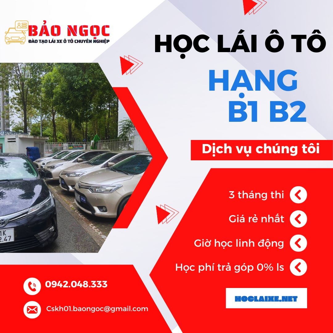 KHÓA HỌC LÁI XE B2